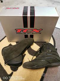 stivaletti Lady tcx più casco hjc modulare 