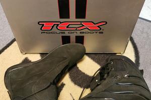 stivaletti Lady tcx più casco hjc modulare 