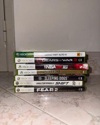 Lotto 7 giochi xbox360