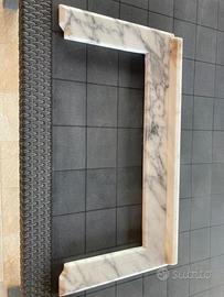cornice lavandino in marmo x mobiletto bagno