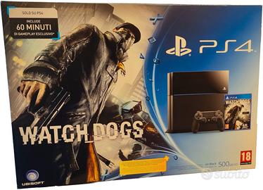 Playstation 4 + Watchdogs bundle + giochi