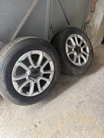 4 cerchi in lega da 17 500x e gomme