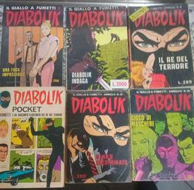 Diabolik vari tra cui Rist. n° 1