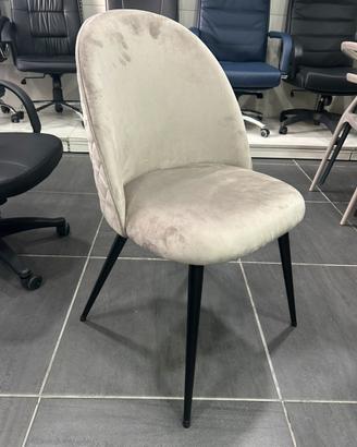 Sedia in velluto CO