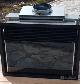 Inserto a pellet canalizzata 10 kw