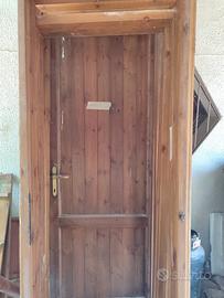 Porte in castagno