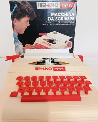 macchina da scrivere giocattolo vintage 