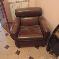 Poltrone in pelle 