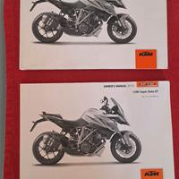 libretto uso e manutenzione Ktm 1290 super duke gt