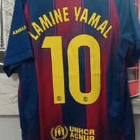 maglia Barcellona Lamine Yamal taglia M 