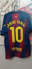 maglia Barcellona Lamine Yamal taglia M 