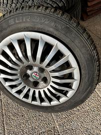 4 pneumatici invernali 205/55 R16  + cerchioni 16