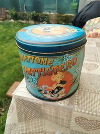 scatola in latta panettone 