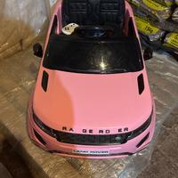 Microcar batteria range rover rosa