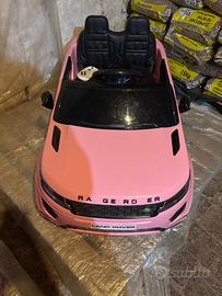 Microcar batteria range rover rosa