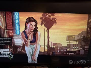 Ps4 1tb + gta V + duashock 4 blu