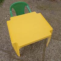 Tavolo giardino e sedia bambini 