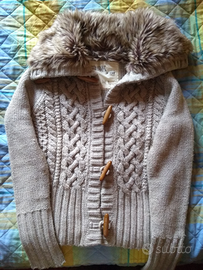 Giubbotto maglia con alamari