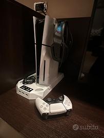 Playstation 5 slim con disco piu cuffie logitec