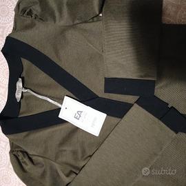 vestito verde militare tg.S/M