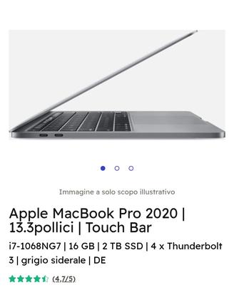 MACBOOK PRO 13 2TB COME NUOVO