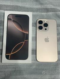Iphone 16 pro 256 giga
