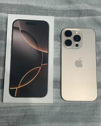 Iphone 16 pro 256 giga