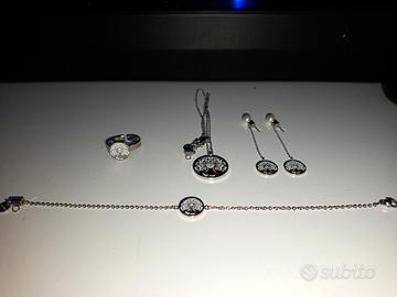 set con albero della vita e scritta