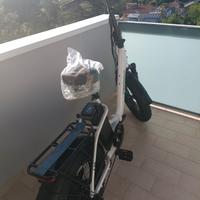 e-bike 500 watt bianca