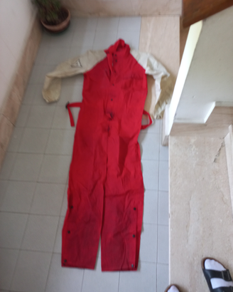 Tuta moto intera antiacqua Dainese