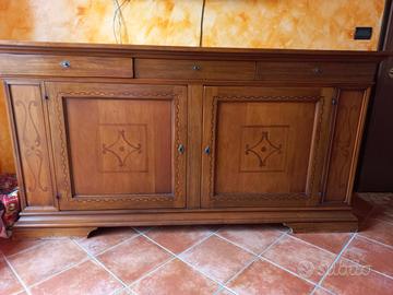 Vetrinetta + Credenza in arte povera 