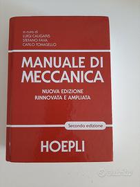 Manuale di meccanica Hoepli nuova edizione