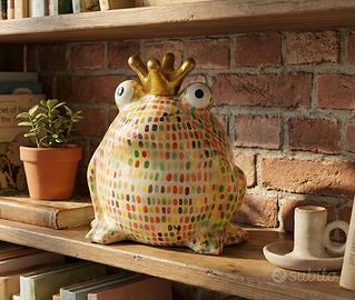 Rana salvadanaio in ceramica Pomme Pidou