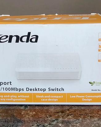 Switch desktop Tenda a 8 porte ethernet