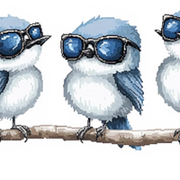 Punto croce schema 30x30 cm ricamo per principiant