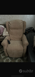 Poltrona con telecomando