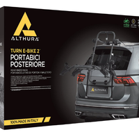 Portabici posteriore in alluminio Althura