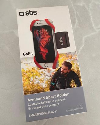 Custodia smartphone da braccio