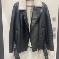 Cappotto/montone in pelle Trussardi