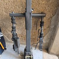 portabici da gancio traino Mottez 3 bici