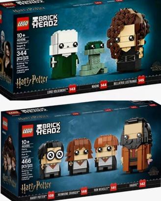 LEGO 40495 40496 Brickheadz Harry Potter Voldemort