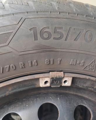 Pneumatici invernali 165 70 r 14 81 t