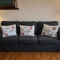 Divano Letto Contenitore EKTORP (IKEA) col.Grigio