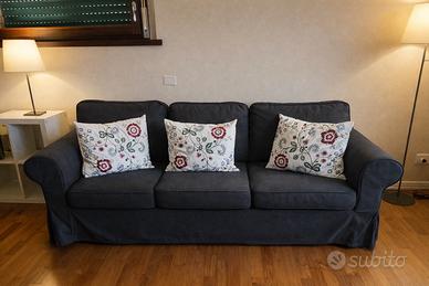 Divano Letto Contenitore EKTORP (IKEA) col.Grigio