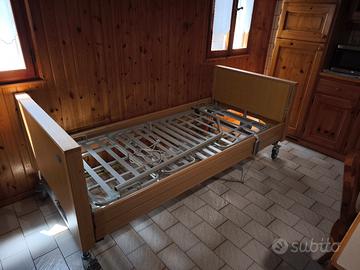 Letto degenza a 3 snodi elettrico GARDENIA 2.0
