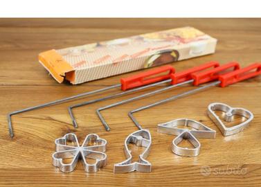 stampo FORMINE PER FRITTELLE IN METALLO Vintage