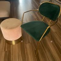 Sedia e pouf