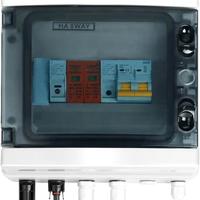 quadro protezione fotovoltaico 1 stringa 600v 