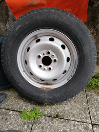 Ruota scorta per camper motorizzato Fiat Ducato