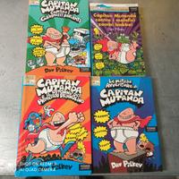 Capitan Mutanda Battello a Vapore n. 4 libri